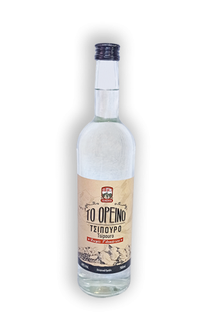 Τσίπουρο "Το ορεινό" μπουκάλι 700ml